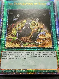 3x Pre-Preparation Of Rites | RA01-EN055 | Quarter Century Secret Rare | YuGiOh! - Image 4