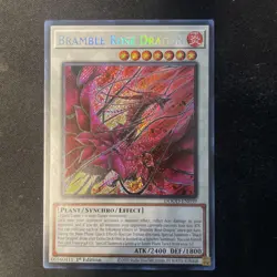 Yugioh Bramble Rose Dragon DOOD-EN039 secret rare - Image 1