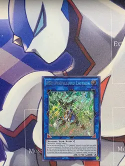 YUGIOH PSY-FRAMELORD LAMBDA BLHR-EN051 1ST SECRET - Image 1