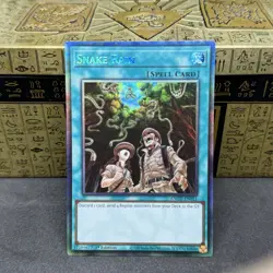 Yugioh Snake Rain ANGU-EN051 Collector's Rare 1st Edition NM - Image 1