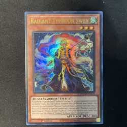 Yugioh Radiant Typhoon Swen DOOD-EN014 Ultra Rare 1st Ed Near Mint - Image 1