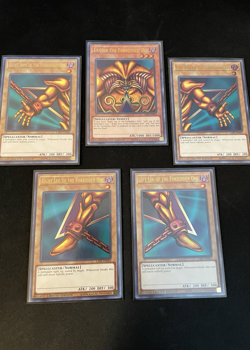 YuGiOh Exodia Lost Art Full Set (LART-EN002 - LART-EN006) - Near Mint - Image 1