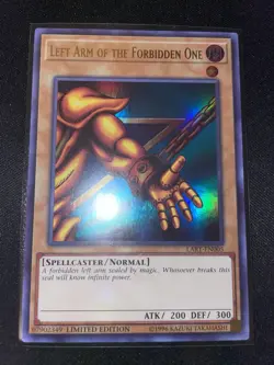 YuGiOh Exodia Lost Art Full Set (LART-EN002 - LART-EN006) - Near Mint - Image 3