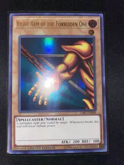 YuGiOh Exodia Lost Art Full Set (LART-EN002 - LART-EN006) - Near Mint - Image 4