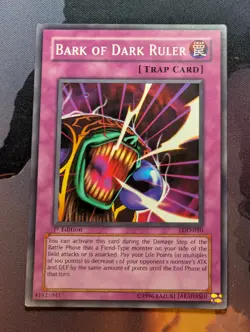 Bark of Dark Ruler - LOD-010 - Common - 1st Edition - YuGiOh - Very Light Play - Image 1
