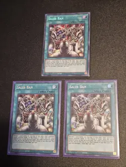 Yugioh! Sales Ban - Secret Rare - BACH-EN063 - 1st Ed - NM - Yu-Gi-Oh! (playset) - Image 1