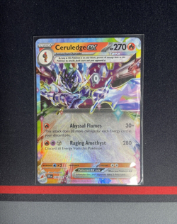 Pokemon Card - Ceruledge ex 036/191 Surging Sparks Double Rare - NM - Image 1