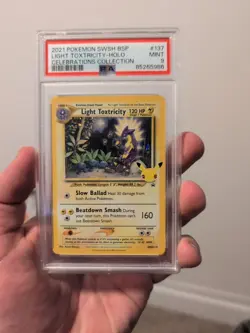 Light Toxtricity SWSH137 SWSH: Sword & Shield Promo Cards Holo - Image 1