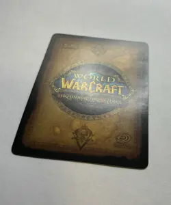 WORLD OF WARCRAFT ETHEREAL PLUNDERER Loot Card scratched WOW TCG ILLIDAN Read - Image 3