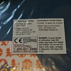 Pokemon Ultra Pro 9 Pocket Portfolio Card Binder Charmander New & Sealed - Image 3