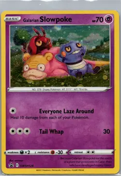 Galarian Slowpoke Promo SWSH: Sword & Shield Promo Cards SWSH126 NM - Image 1
