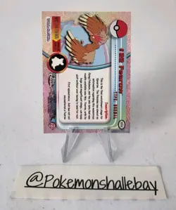 Fearow #22 - Pokemon Chrome Topps Series 1 Card *NM* Holo - Image 4