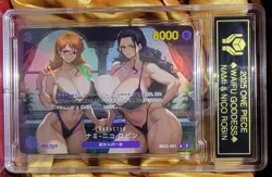 NAMI & NICO ROBIN One Piece Anime Waifu Bikini Goddess CUSTOM CARD NM - Image 2