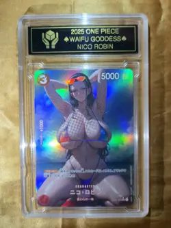 NICO ROBIN One Piece Anime Waifu Goddess CUSTOM CARD - Image 2