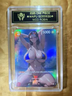 NICO ROBIN One Piece Anime Waifu Goddess CUSTOM CARD - Image 3