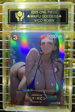 NICO ROBIN One Piece Anime Waifu Goddess CUSTOM CARD - Image 1