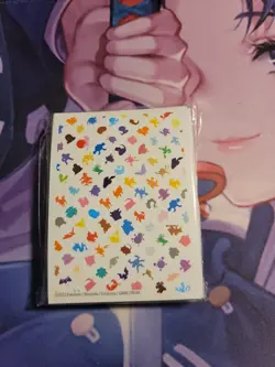 Brand New Sealed 2023 Scarlet & Violet 151 ETB Pokemon Card Sleeves 65 Count HTF - Image 1