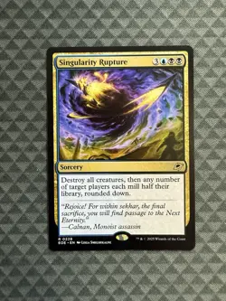 MTG Singularity Rupture #0228 Rare Edge of Eternities (EOE) - Image 1