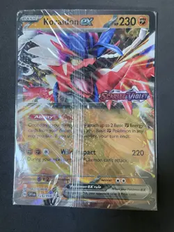 Koraidon EX - 125/198 - STAMPED JUMBO Promo Card - Pokemon TCG [NM] - Sealed - Image 1