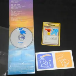 Trainer Misty's Treatment Riding on Lapras Kasumi Pokemon card CD Promo - Image 1