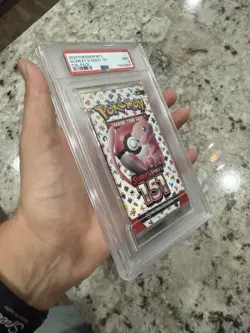 Pokemon 151 Authentic Sealed Graded Booster Pack English PSA 9 Mint - Image 3