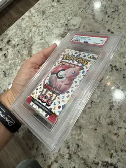 Pokemon 151 Authentic Sealed Graded Booster Pack English PSA 9 Mint - Image 4