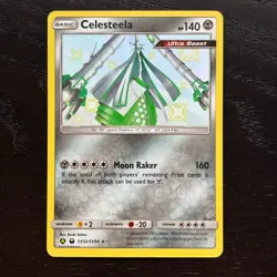 Celesteela SV32/SV94 Pokemon Hidden Fates Sun & Moon Shiny Vault Holo Card NM - Image 1