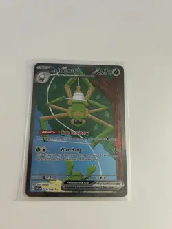 Pokemon Spidops ex 243/198 & Tarountula 199/198 Special Illustration Rare (NM) - Image 4