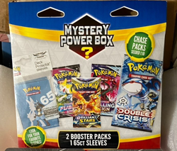 Pokemon Mystery Power Box 2 Booster Packs 65Ct Sleeves Walgreens - Image 2