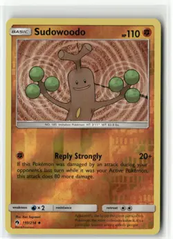 Sudowoodo 110/214 Reverse Holo - Lost Thunder - Pokemon TCG NM - Image 1