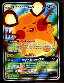 Pokemon TCG Dedenne GX Pokemon Trainer's Toolkit 195a/214 Holo Promo NM 0413#22 - Image 1