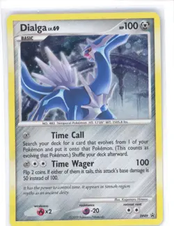 Pokemon TCG Dialga Diamond & Pearl Promo DP49 Cosmos Holo NM 0321#136 - Image 1