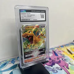 2022 POKEMON JAPANESE CHARIZARD VSTAR STAR BIRTH 015/100 CGC 10 - Image 2