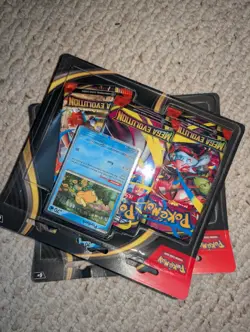 Pokemon TCG Mega Evolution 3 Pack Blisters Lot Of 2 Sealed - Image 1