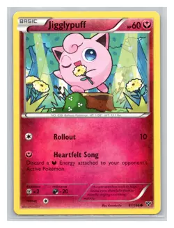 Pokemon TCG Jigglypuff (87) 87/146 XY Base Set Normal LP - Image 1