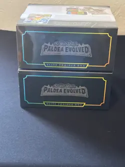 Lot of 2 PALDEA EVOLVED Elite Trainer Box ETB Scarlet & Violet Pokemon Sealed - Image 3