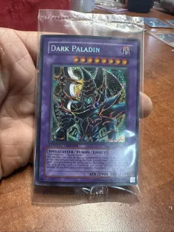 NEW 1996 Yu-Gi-Oh #DMG-001 "Dark Paladin" Secret Rare Limited Edition 98502113 - Image 1