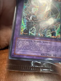 NEW 1996 Yu-Gi-Oh #DMG-001 "Dark Paladin" Secret Rare Limited Edition 98502113 - Image 3