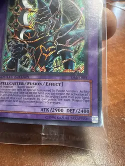 NEW 1996 Yu-Gi-Oh #DMG-001 "Dark Paladin" Secret Rare Limited Edition 98502113 - Image 4
