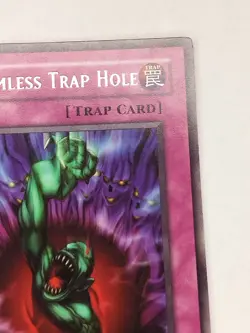 Yu-Gi-Oh! TCG Bottomless Trap Hole LOD-092 1st Edition Rare VLP - Image 3
