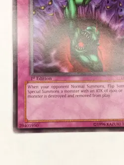 Yu-Gi-Oh! TCG Bottomless Trap Hole LOD-092 1st Edition Rare VLP - Image 5