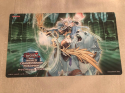 *** APOLLOUSA BOW GODDESS WCQ REGIONAL 2020 PLAYMAT TCG *** AUTHENTIC YUGIOH! - Image 1