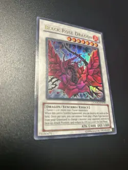 Yu-Gi-Oh Black Rose Dragon Ultra Rare Unlimited Edition CSOC-EN039 NM Condition - Image 1