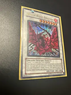 Yu-Gi-Oh Black Rose Dragon Ultra Rare Unlimited Edition CSOC-EN039 NM Condition - Image 4