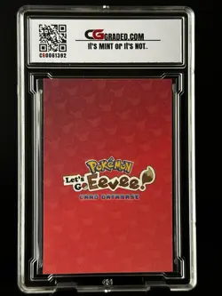Eevee PONCHO Celebi CG 8.5 Card Database Go CGC PSA Pokemon 2025 GOLD - Image 2