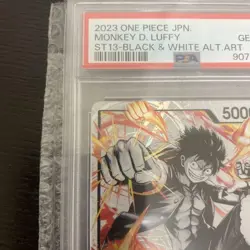 One Piece Card Game PSA10 Luffy Parallel ST13-003 Collectible Card - Image 3