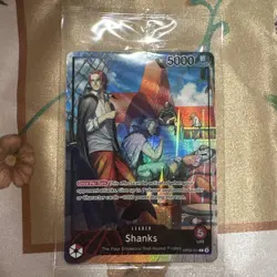 One Piece Card Shanks OP09-001 PSA Promo Unopened Water-Resistant Packaging - Image 1