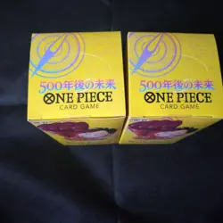One Piece Card Game OP-07 2-Box Set 500 Years Future Unopened Sealed - Image 2