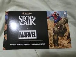 MTG Secret Lair x Marvel Spider-Man: Daily Bugle Breaking News NONFOIL SHIPS NOW - Image 1
