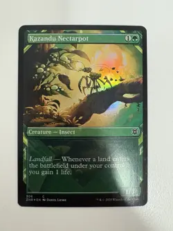 Kazandu Nectarpot Foil Showcase MTG Magic the Gathering Card NM Near Mint ZNR - Image 1
